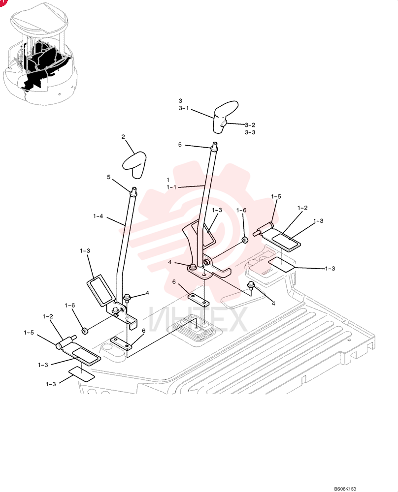 LEVER PH50M01107F1