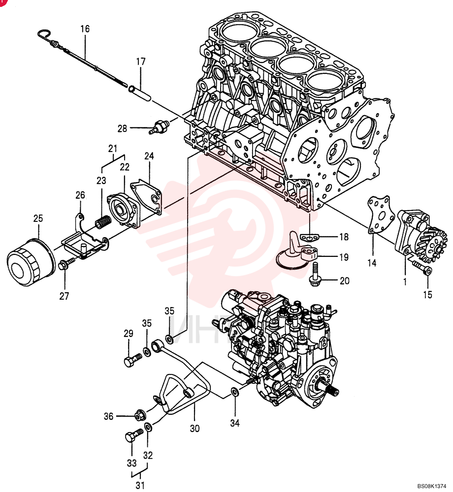 LUBE PUMP VV12940732000