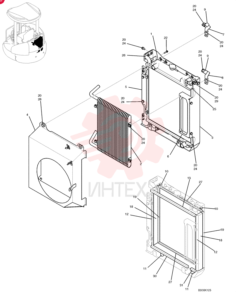 RADIATOR PH05P00026F1