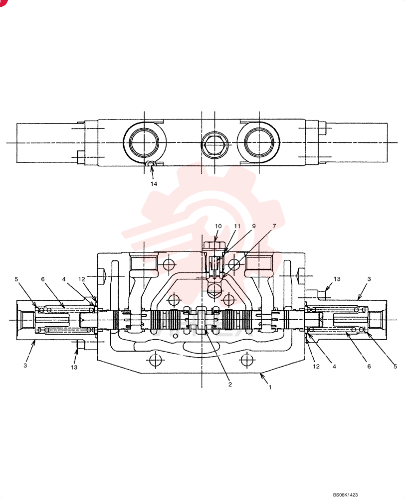 VALVE ASSEMBLY, CONTROL (SLEWING) PH30V00062F1