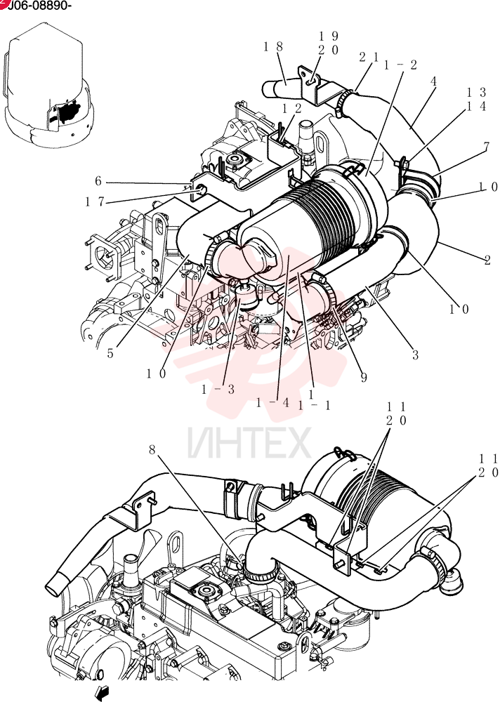 AIR CLEANER PH11P00017F1