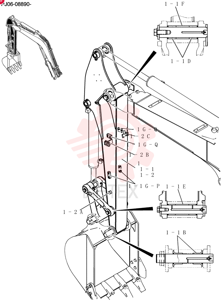 Arm Assy PY12B00133F1