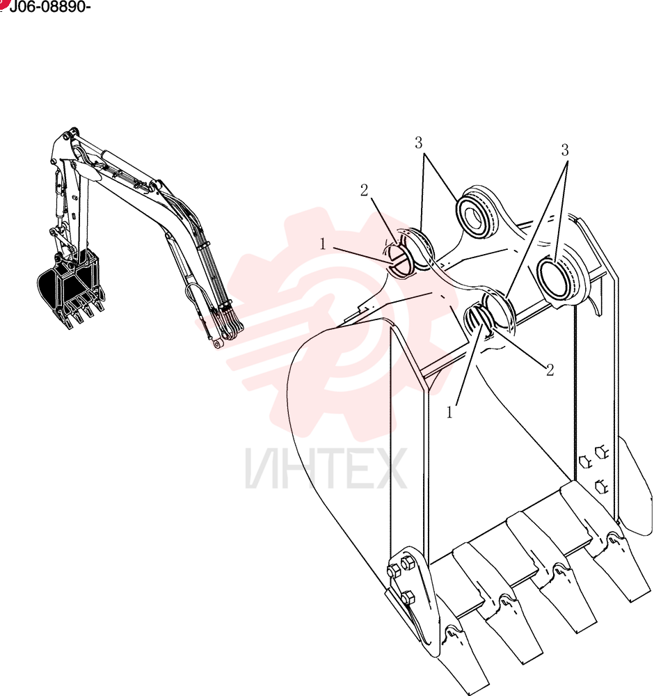 BUCKET PH61B00033F1