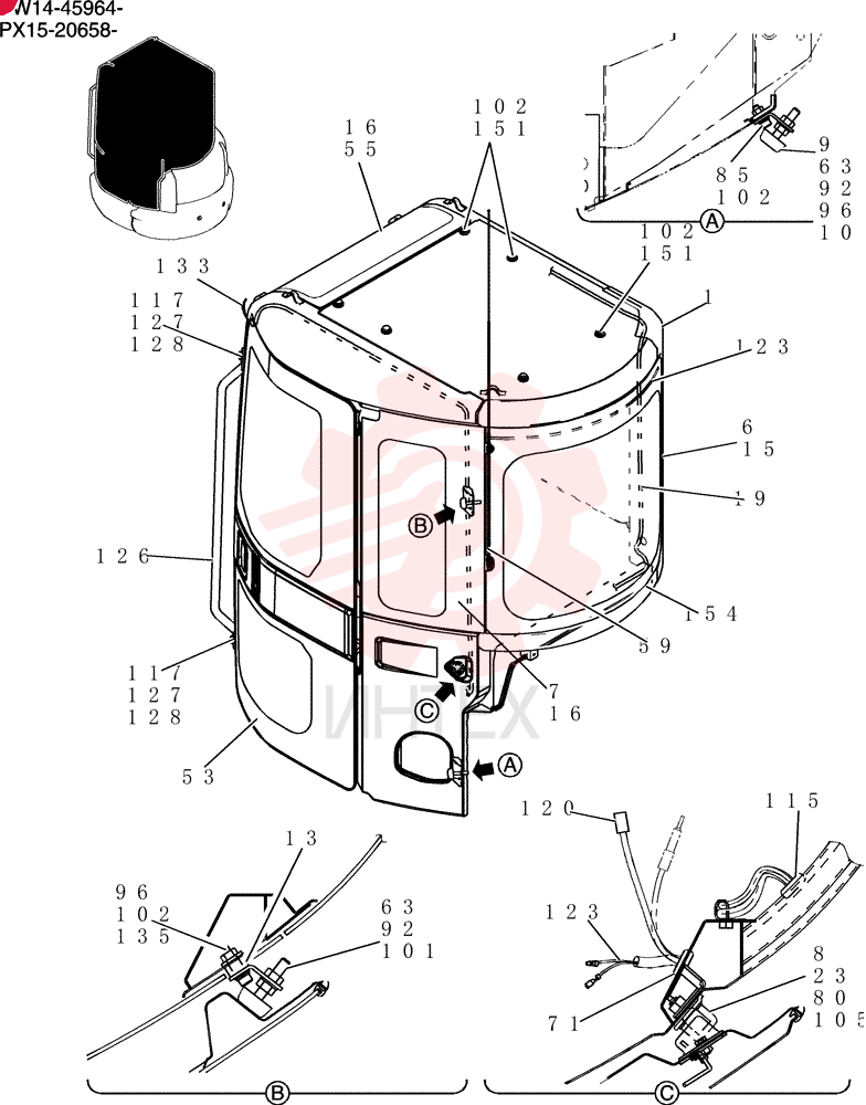 Cab Assy PW02C00056F1