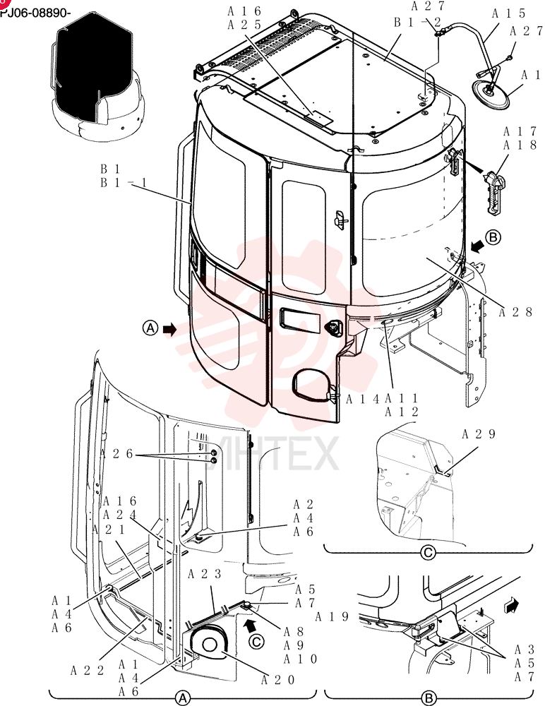 Cab Instal PW02C00073F1 (1)