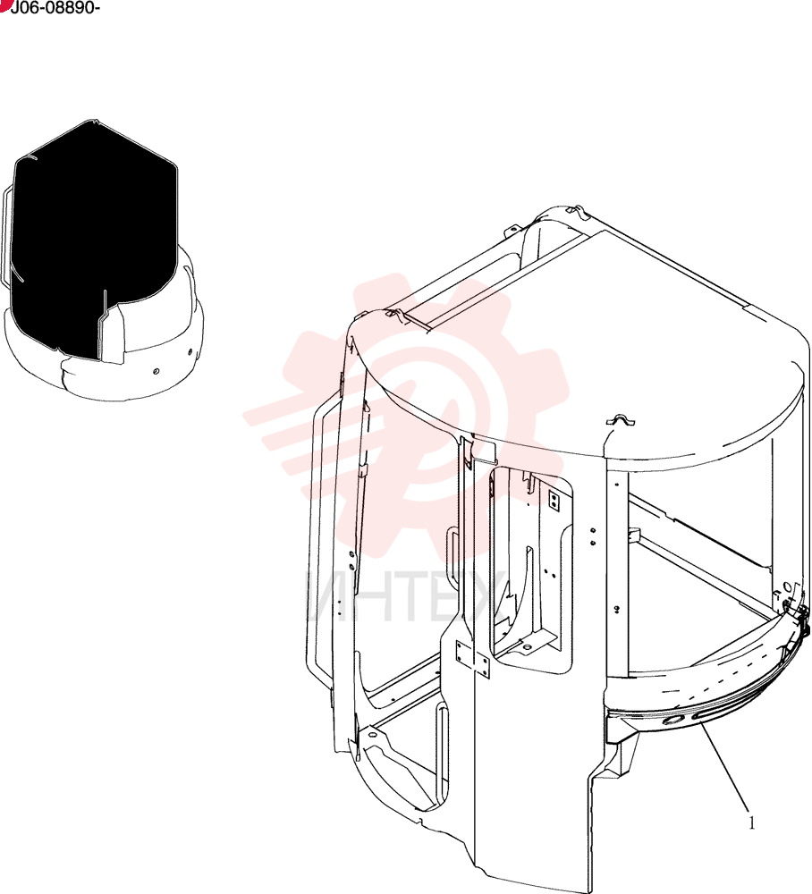 Cab Instal PW02C00041F1