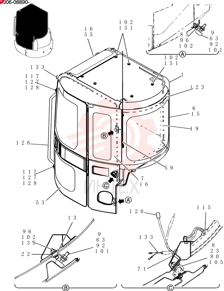 CAB PW02C00057F1