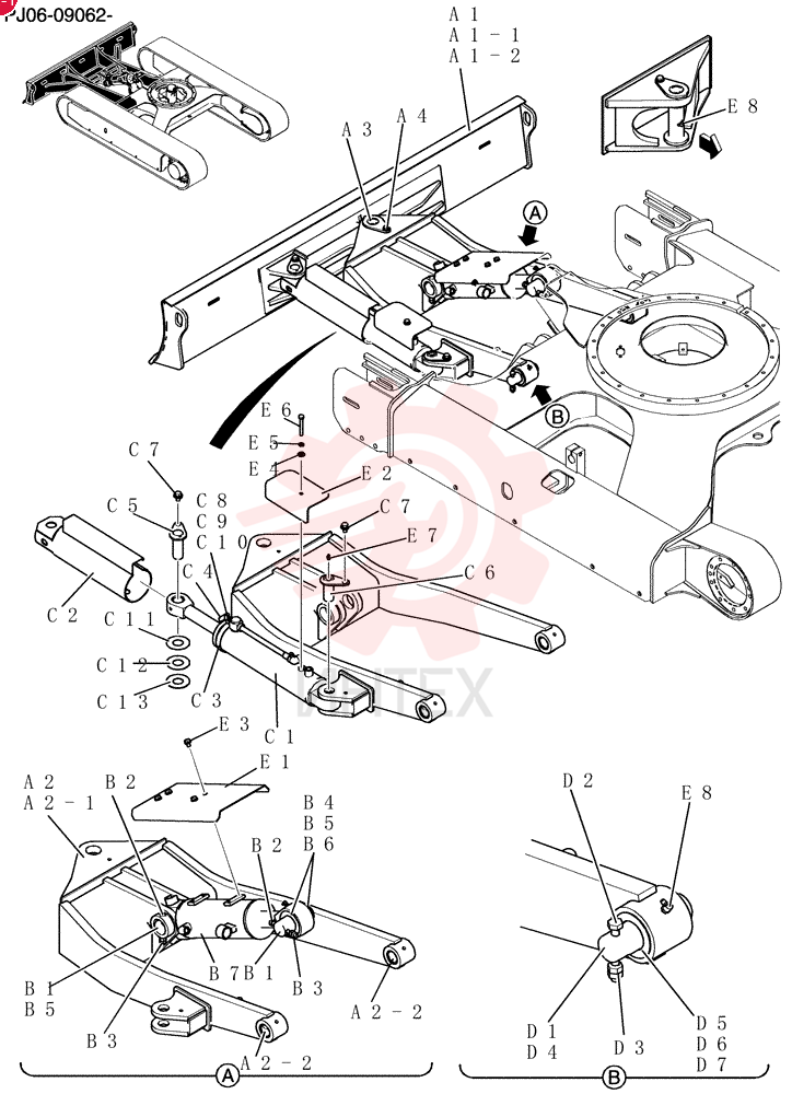 Dozer Assy PY51B00060F1
