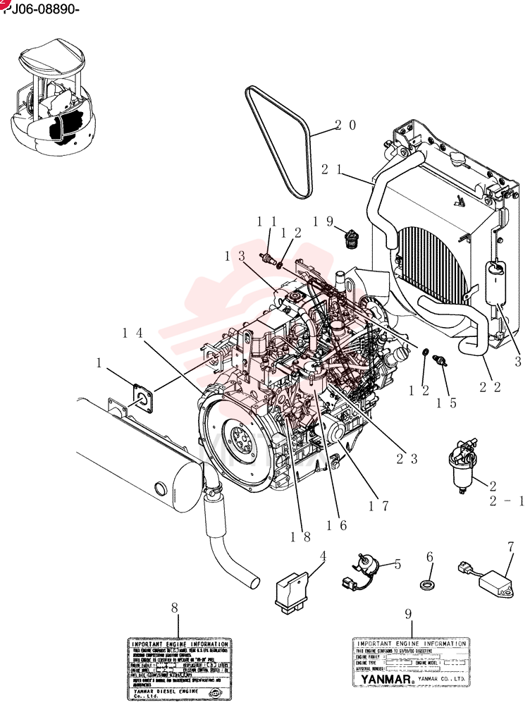 ENGINE PH02P00015F1