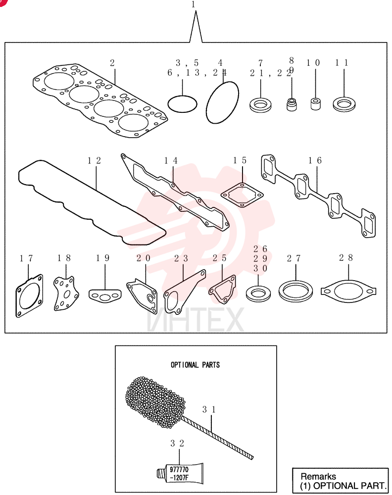 GASKET VV72960292650