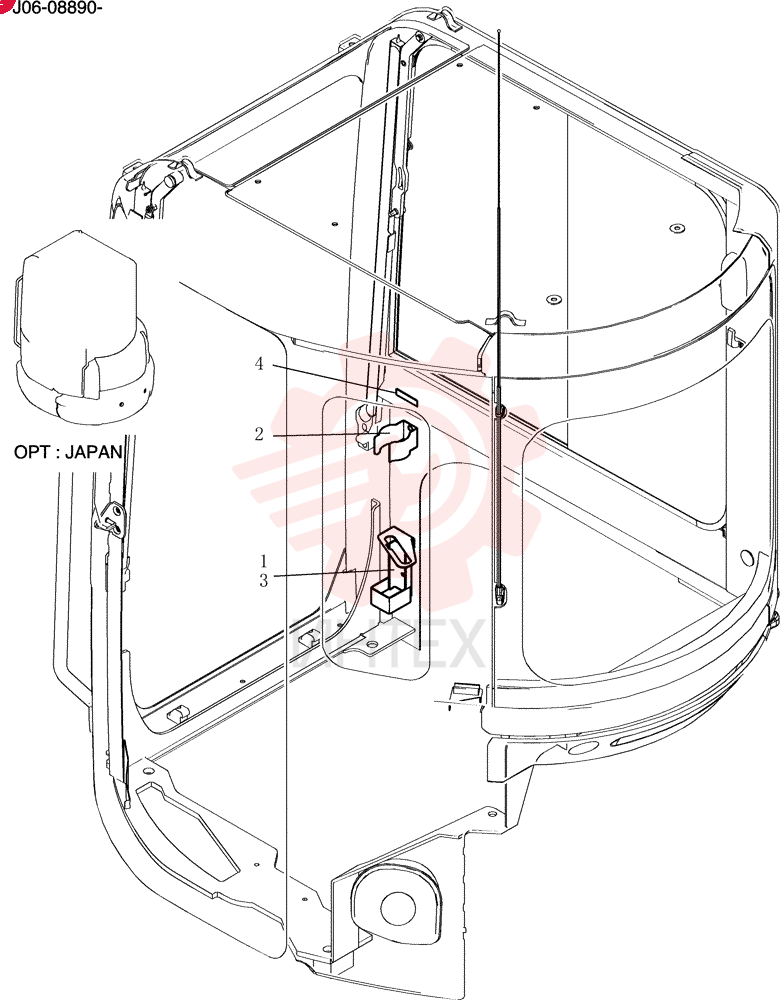 Holder Assy PW02C01344F1