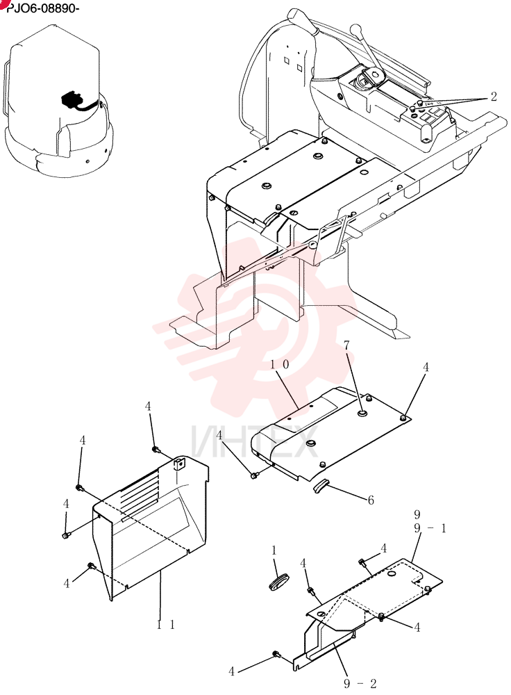 Hose Assy, Heater PH21M00010F1