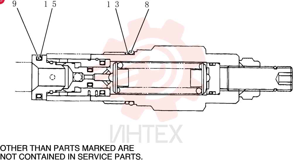 HYDRAULIC VALVE YR22V00001F1