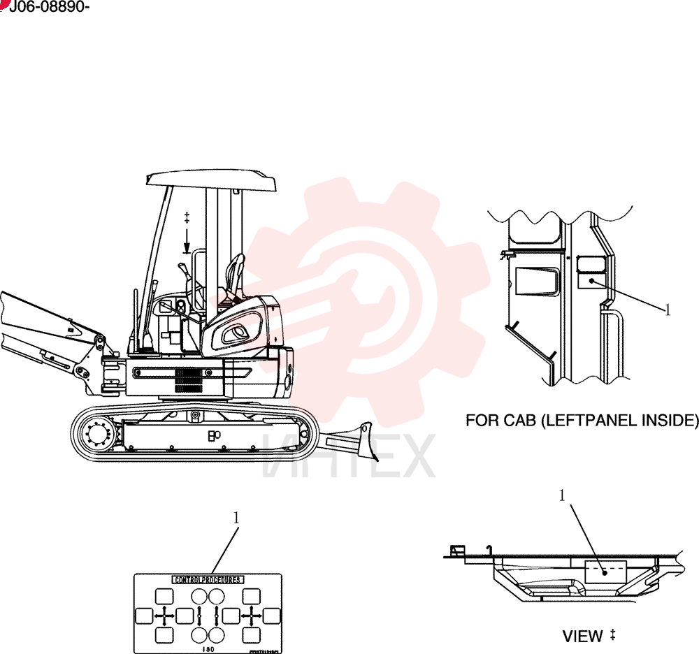 Name Plate Instal PW22T00114F1