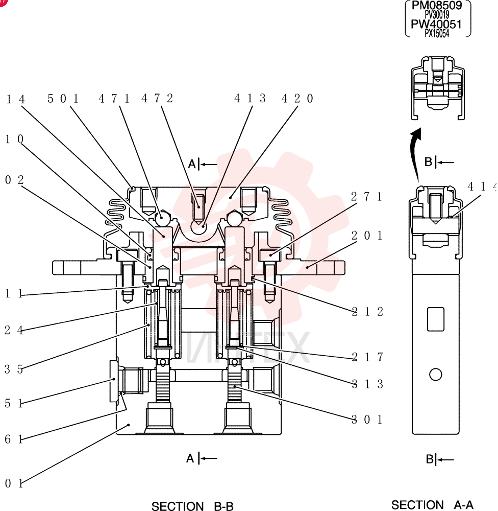 PILOT VALVE PB30V00002F1
