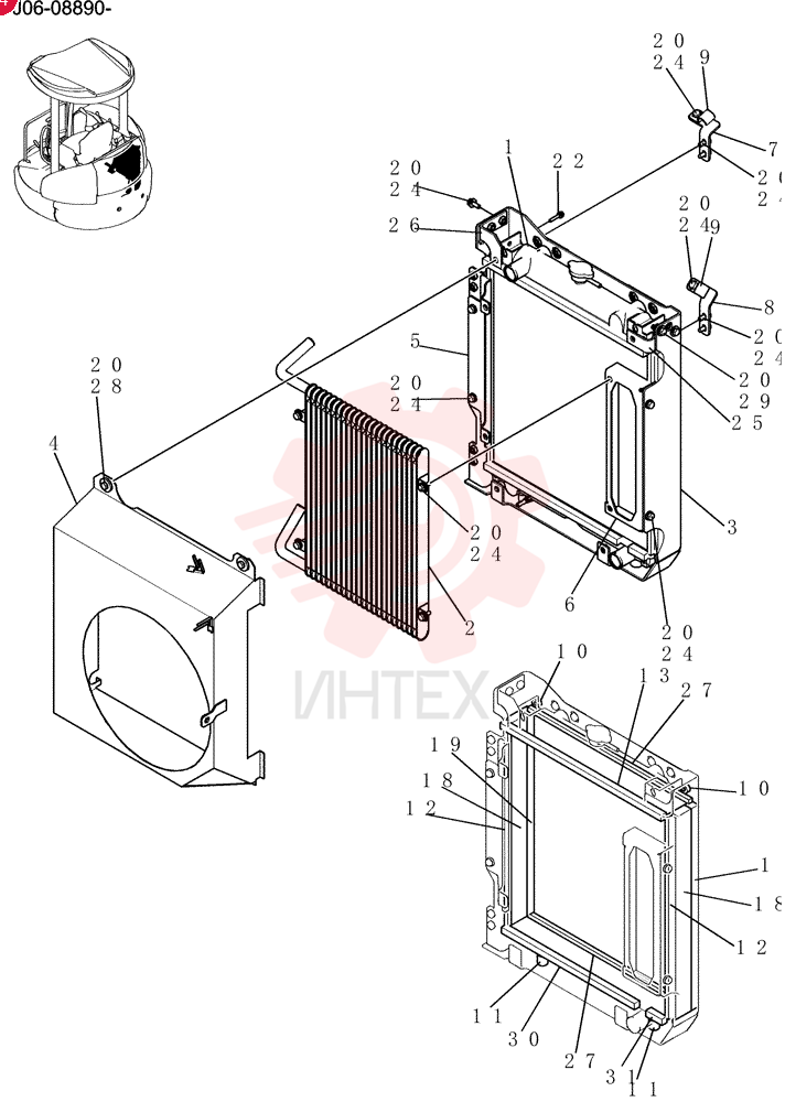 RADIATOR PH05P00026F1