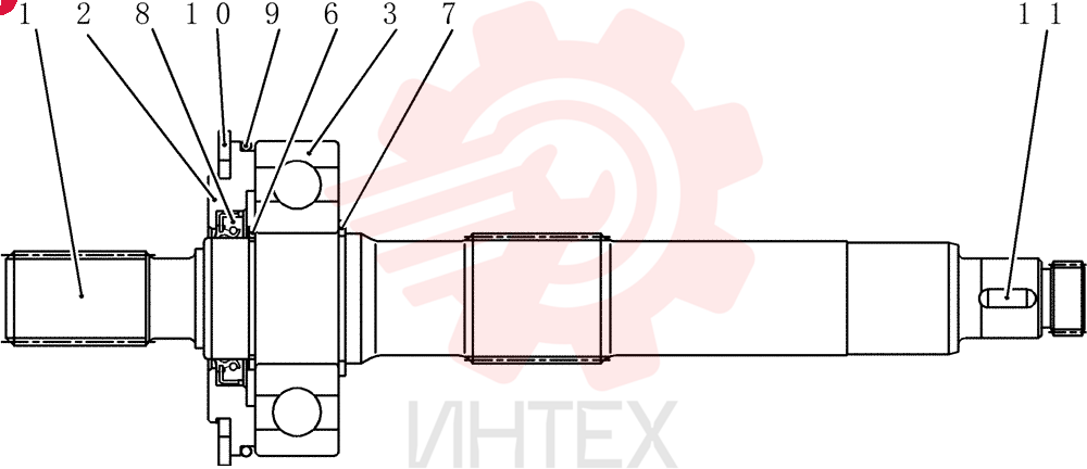 SHAFT ASSY. YJ10V01001F1