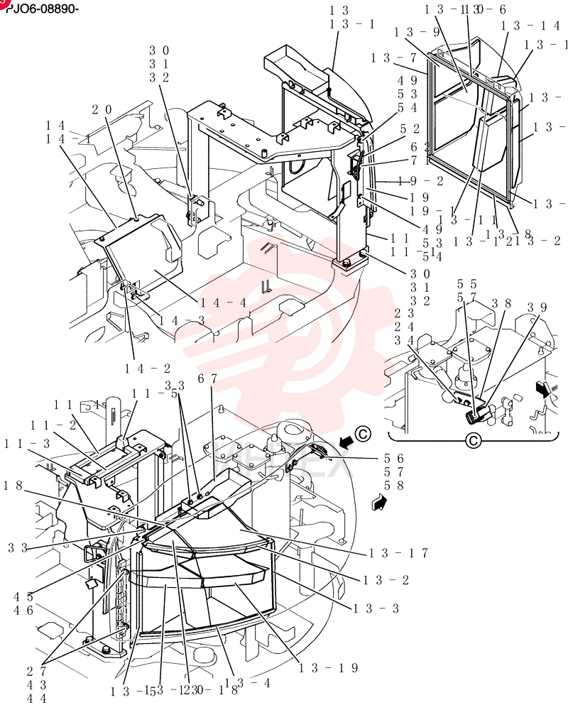 Support Assy PH21C01577F1