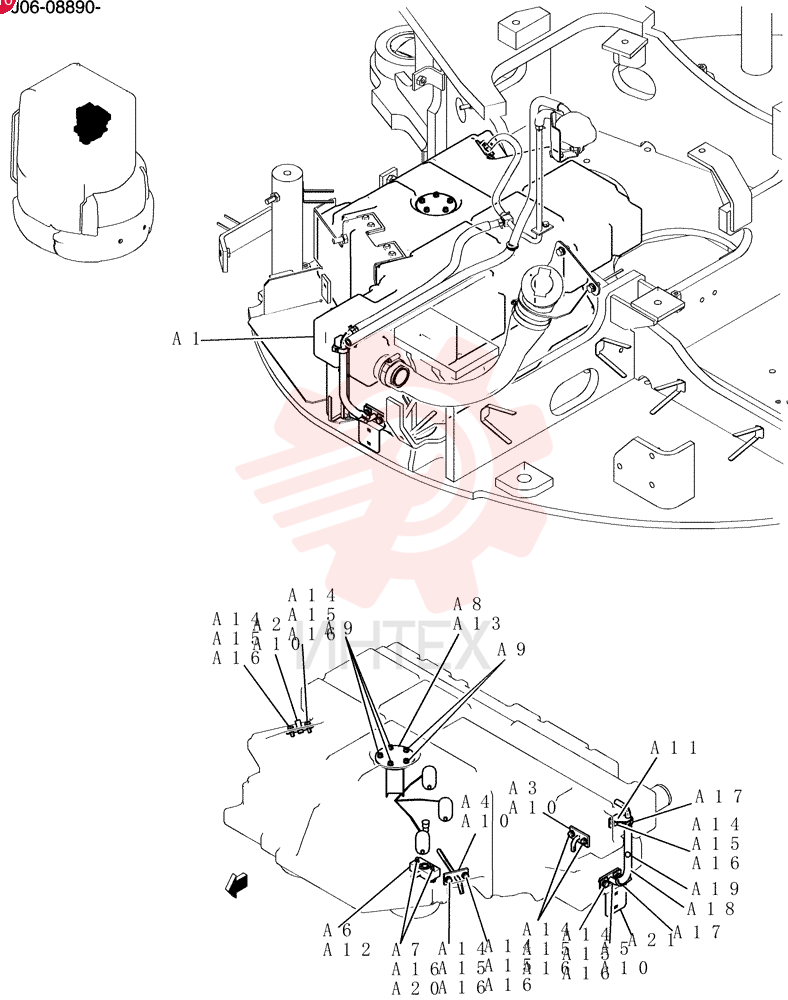 Tank Assy, Fuel PH20P00017F1 (2)