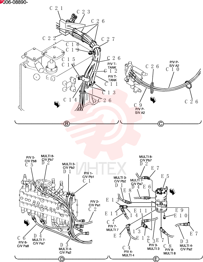 Valve Instal (right Side Std) PY64H00066F1 (2)