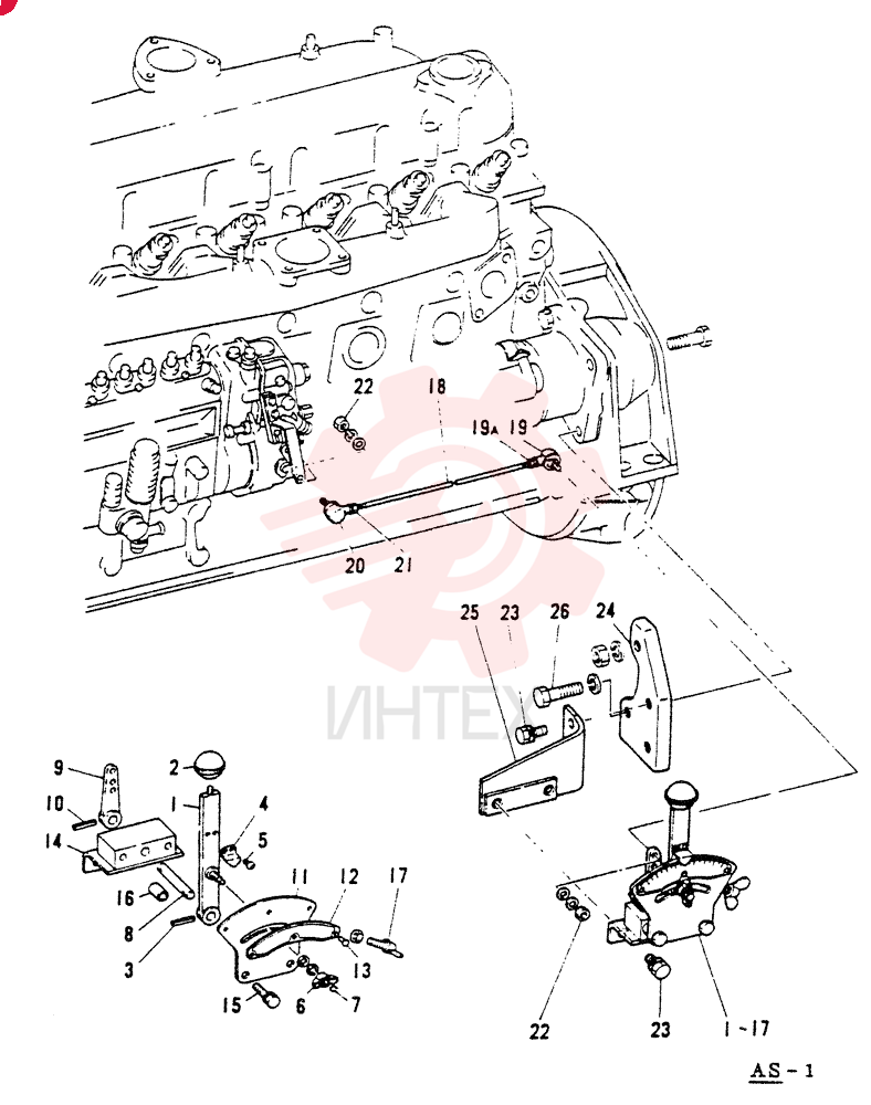 ENGINE CONTROL ASSY(SERVICE PARTS  EXCLUSIVELY USED FOR INDUSTRIAL  MACHINERY ENGINE) VA3168780021