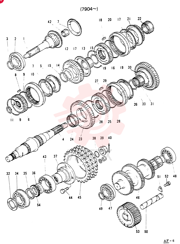 DRIVE PINION ASSY (FOR M0 ONLY), Start Year: 01-MAR-81