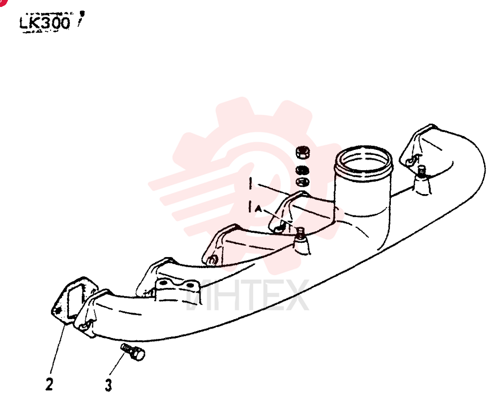 INLET MANIFOLD ASSY (FOR M0 ONLY), Start Serial: 7901- VA3173021200 (1)