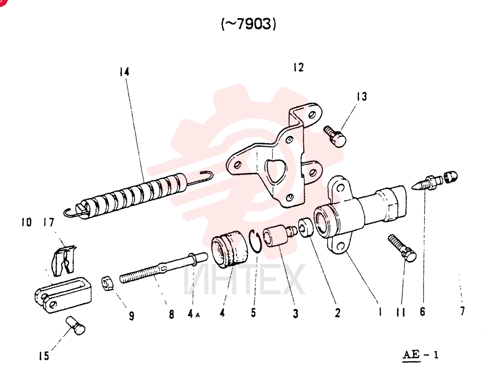 POWER CYLINDER ASSY (FOR M0 ONLY)