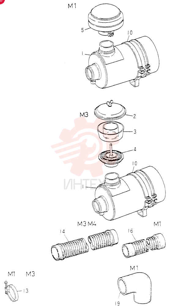 AIR CLEANER VA3003070010 (1)