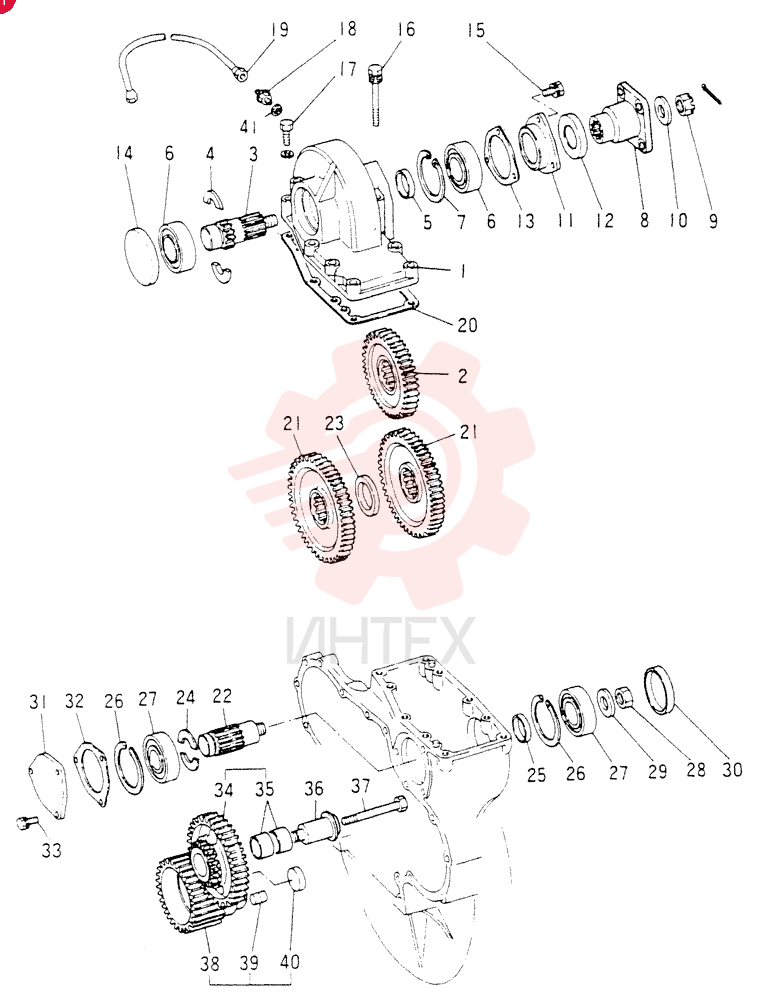 FLYWHEEL   PTO   HEAD ASSY  FF : VAME039239