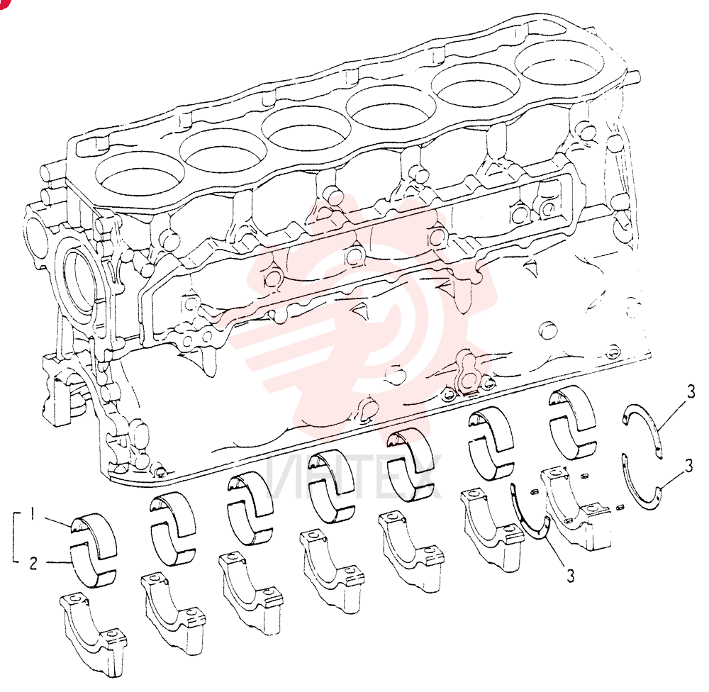 SET OF STD MAIN BRGS VAME999199