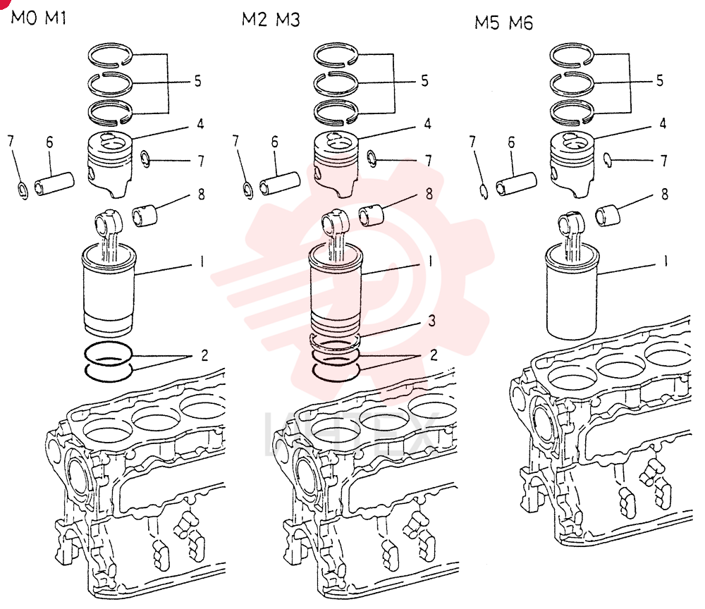 LINER, ENGINE CYLIND VAME999441