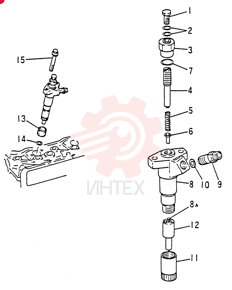 NOZZLE ASSY 220KG/CM2,FOR M0 ONLY