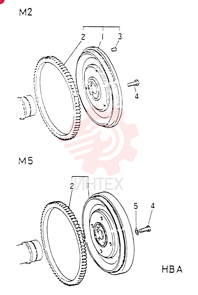 FLYWHEEL   ASSY,FOR M2 ONLY