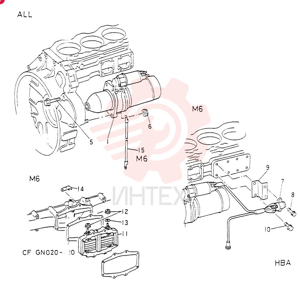 STARTER MOTOR VAME039950 (1)