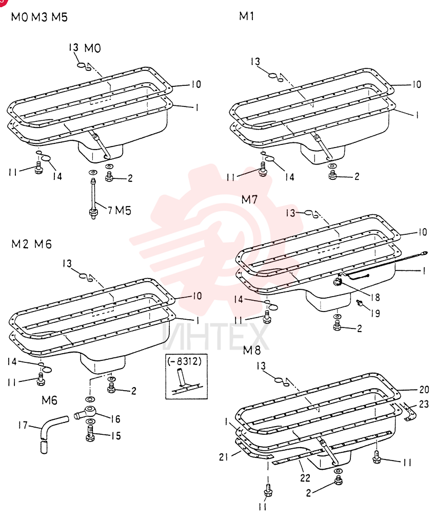 ENGINE OIL PAN VA3181392100