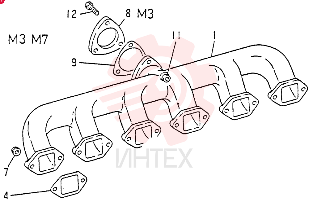 EXHAUST MANIFOLD VAME038704 (1)