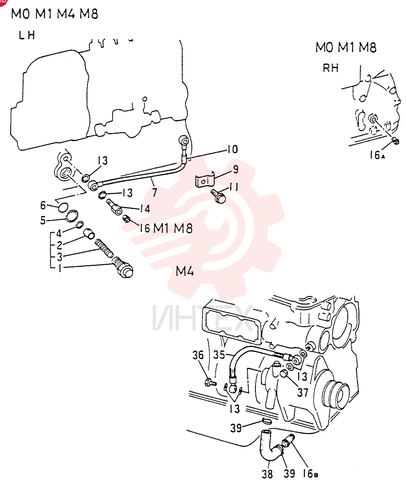 INTAKE VALVE GUIDE VAME034545 (1)