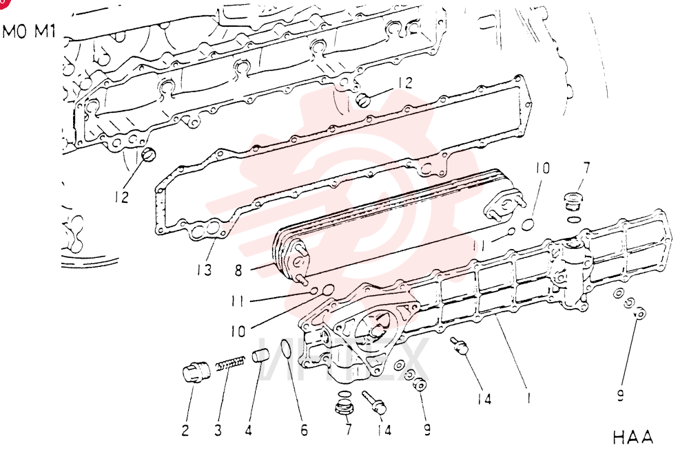 OIL COOLER VAME034570