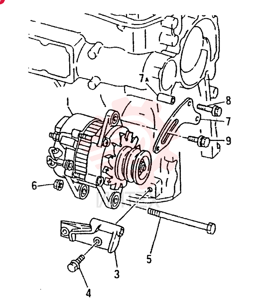 ALTERNATOR VAME049171