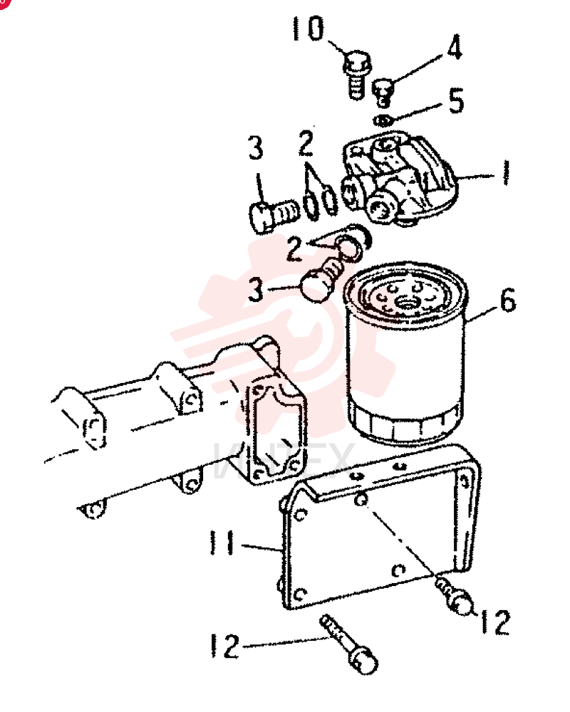 FUEL FILTER VAME035396 (1)