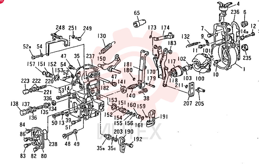 GOVERNOR ASSY, RFD TYPE VAME723045