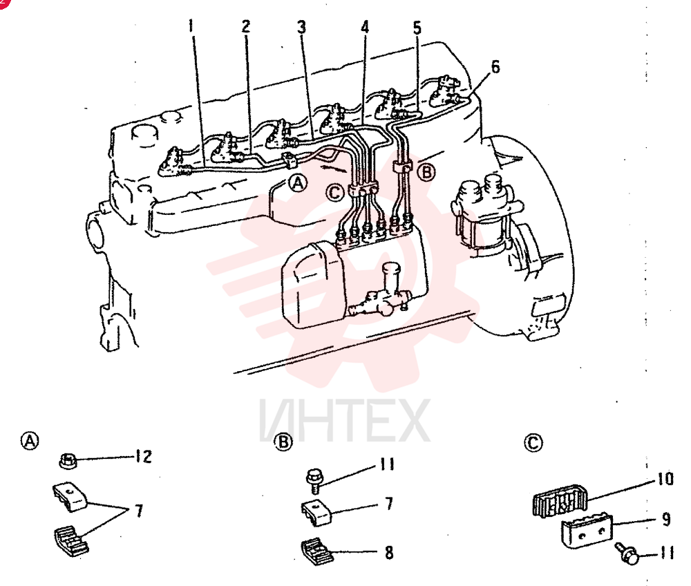 PIPE, INJECTION NO. 1