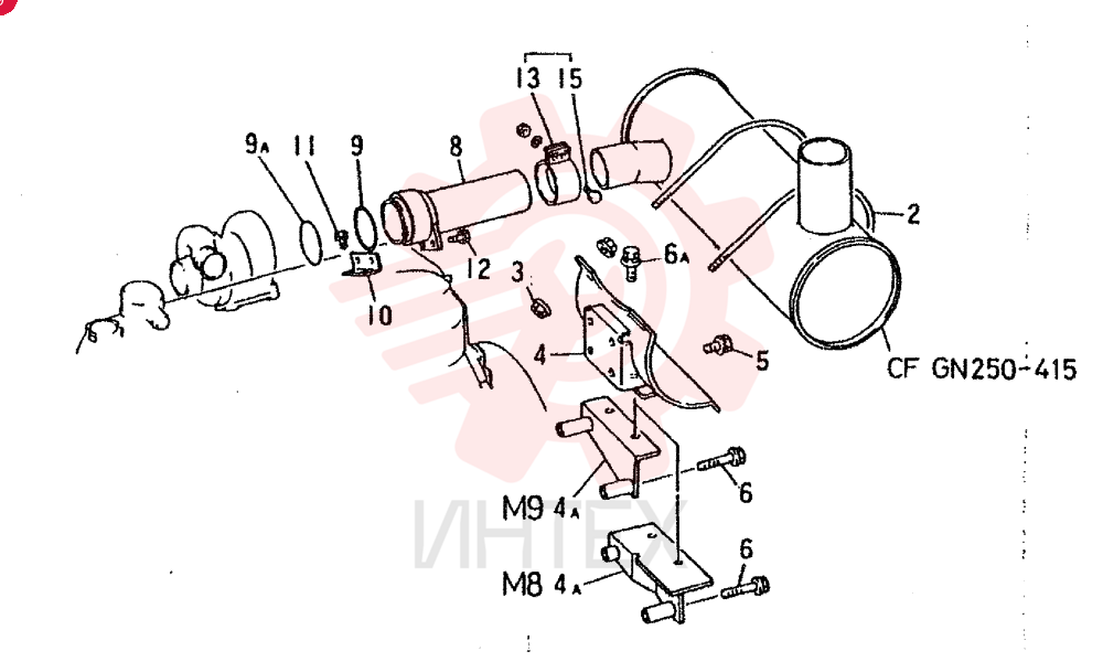 U-BOLT VAME039715