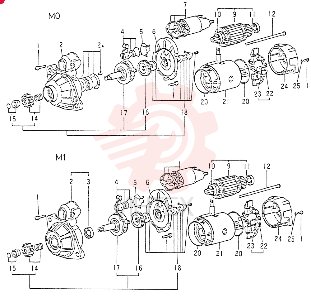 STARTER MOTOR VAME037636 (2)
