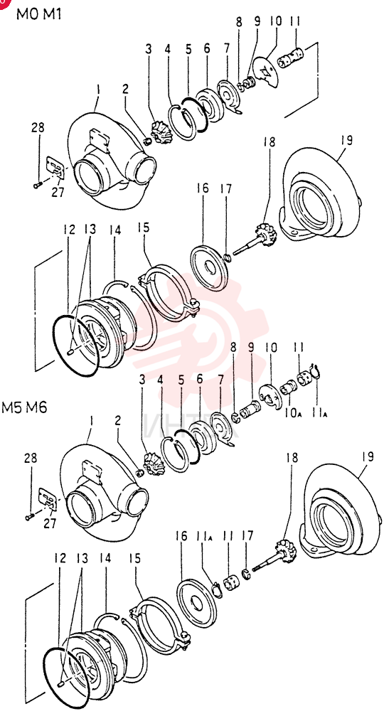 TURBOCHARGER ASSY TC06-17A(FOR M0 ONLY)