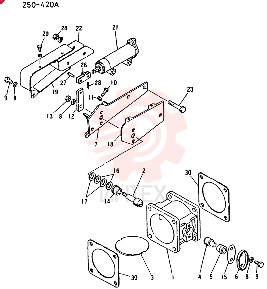 EXHAUST  BRAKE ASS (JKC 28600513)