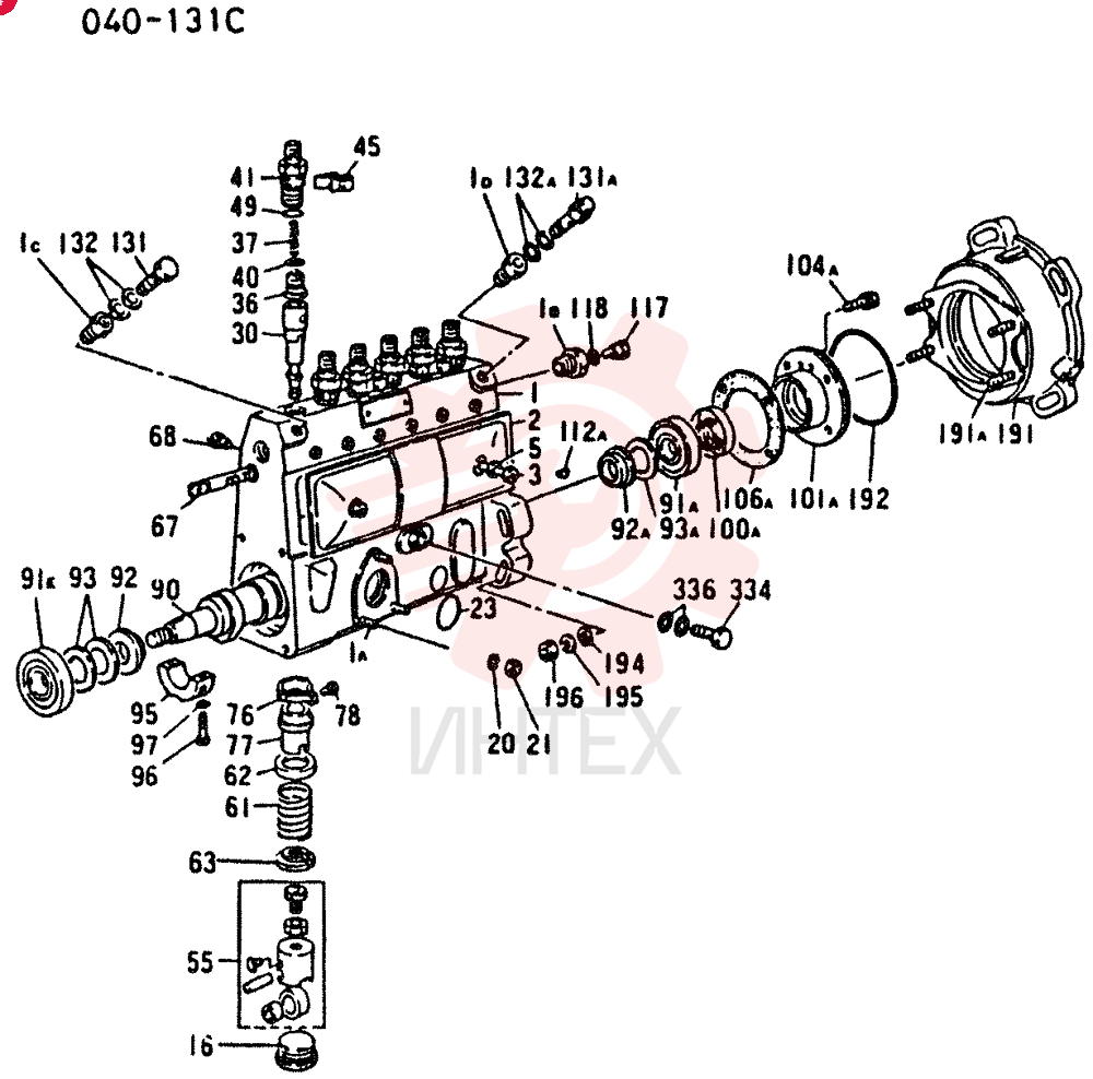 INJECTION PUMP,INNER PARTS(M7)