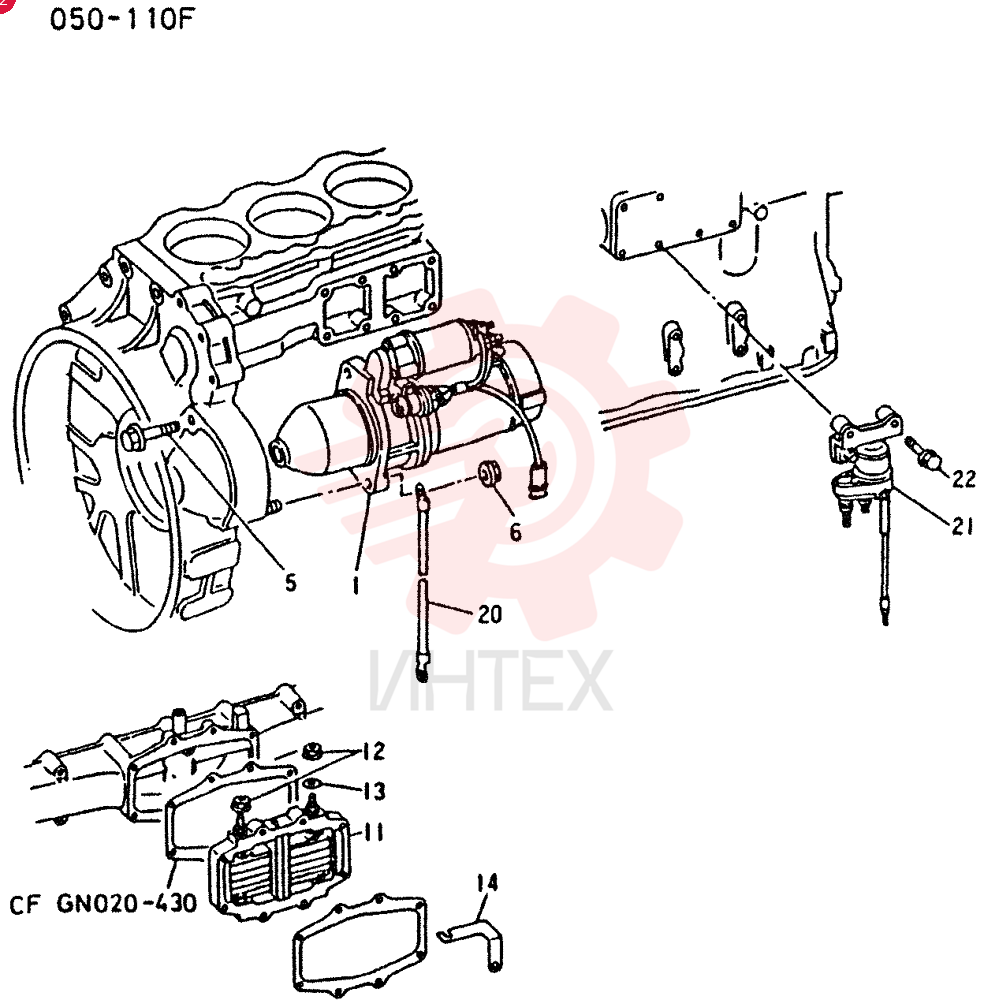 STARTER MOTOR VAME049184