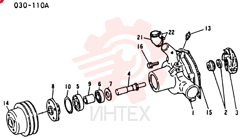 WATER PUMP VAME037709
